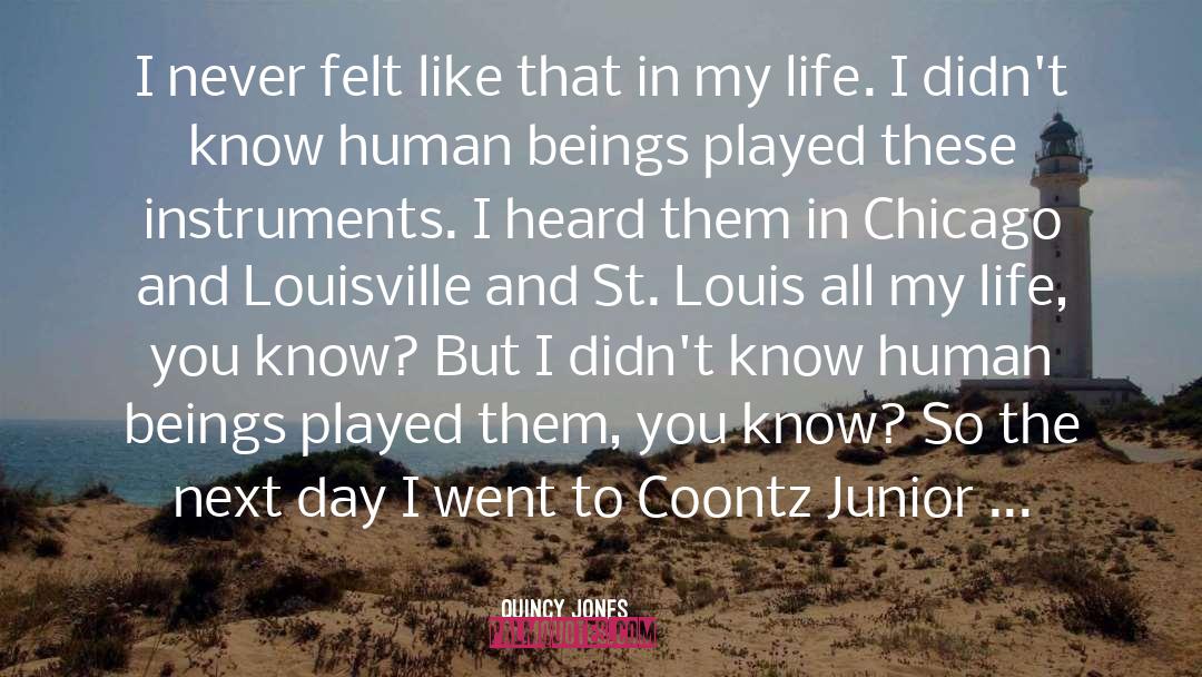 Neanderthal Marries Human quotes by Quincy Jones