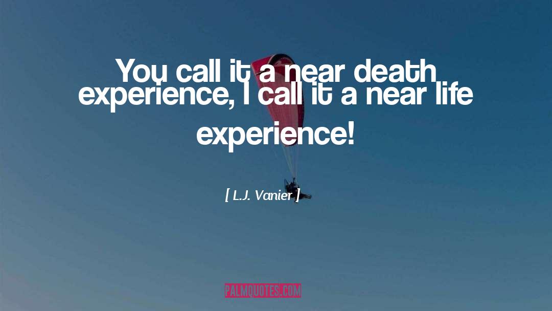 Near Death Experience quotes by L.J. Vanier