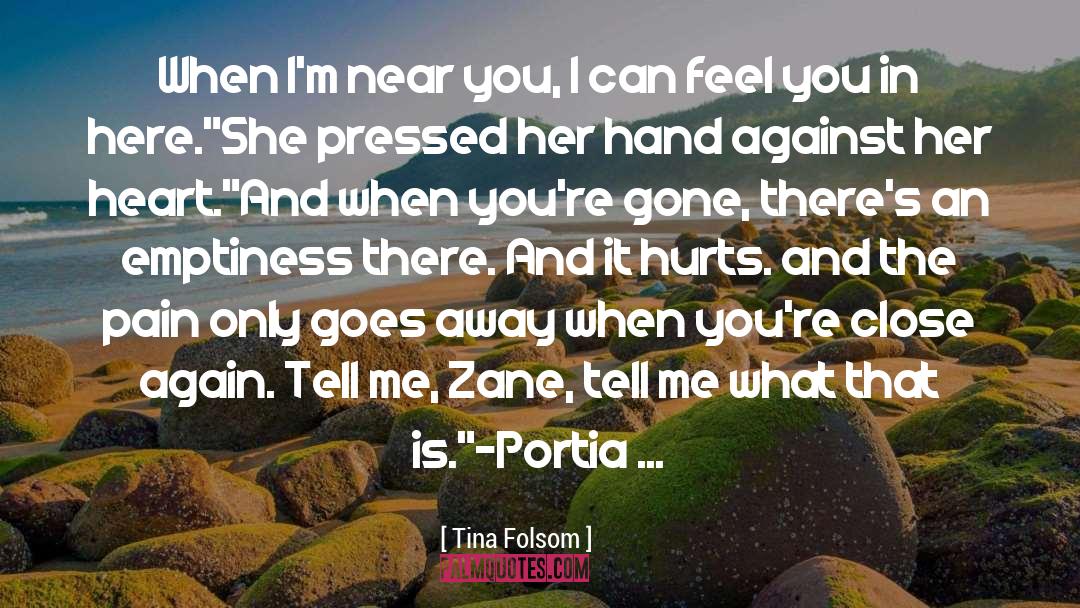 Near You quotes by Tina Folsom