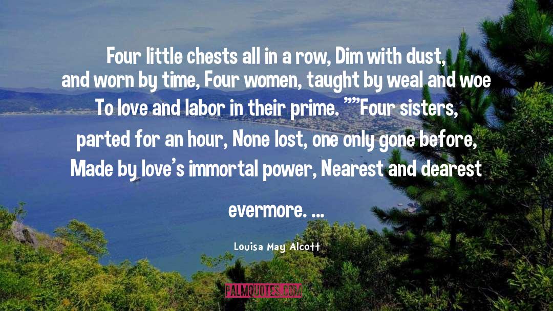 Nearest quotes by Louisa May Alcott