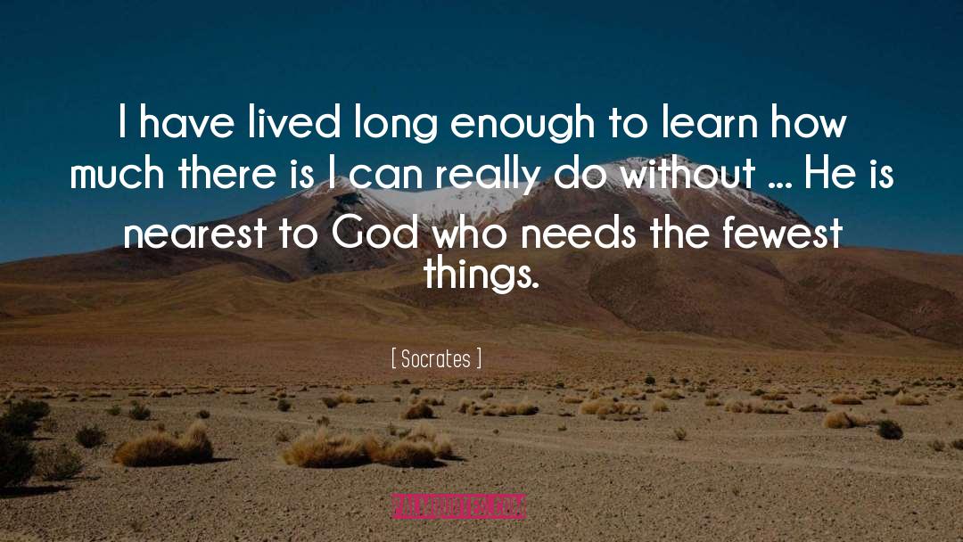 Nearest To God quotes by Socrates