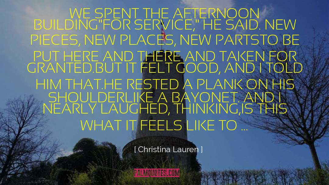 Nearly New Shop quotes by Christina Lauren