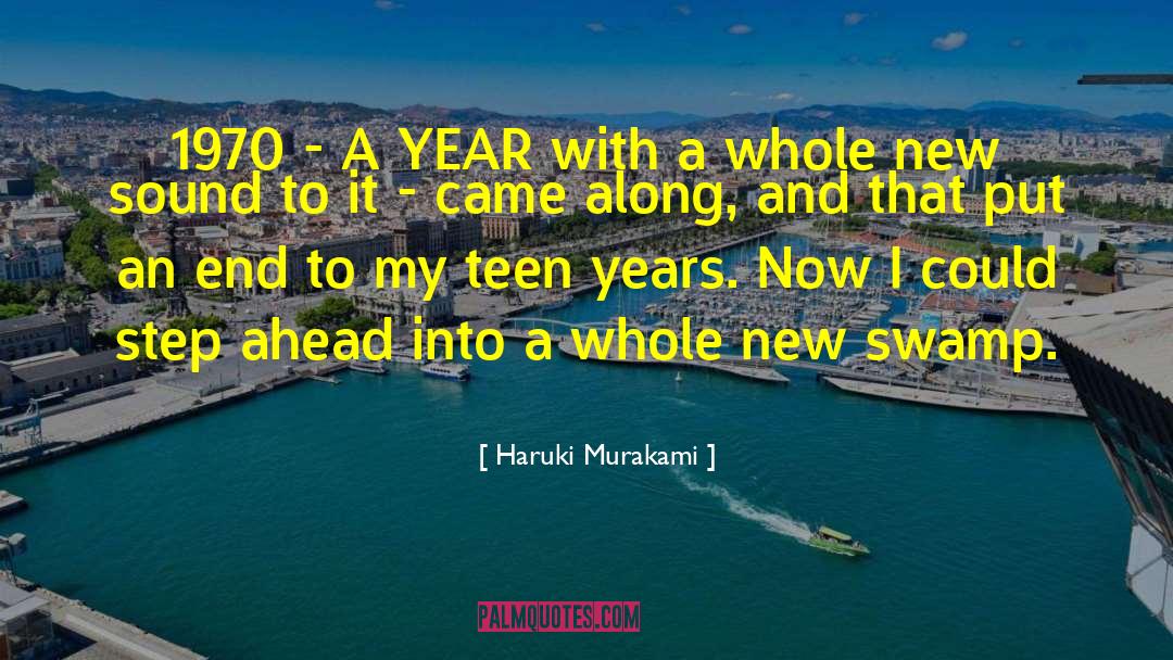 Nearly New Year quotes by Haruki Murakami