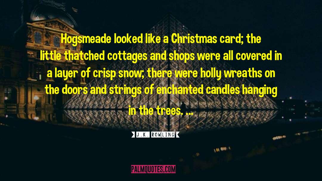 Neat Christmas Card quotes by J.K. Rowling