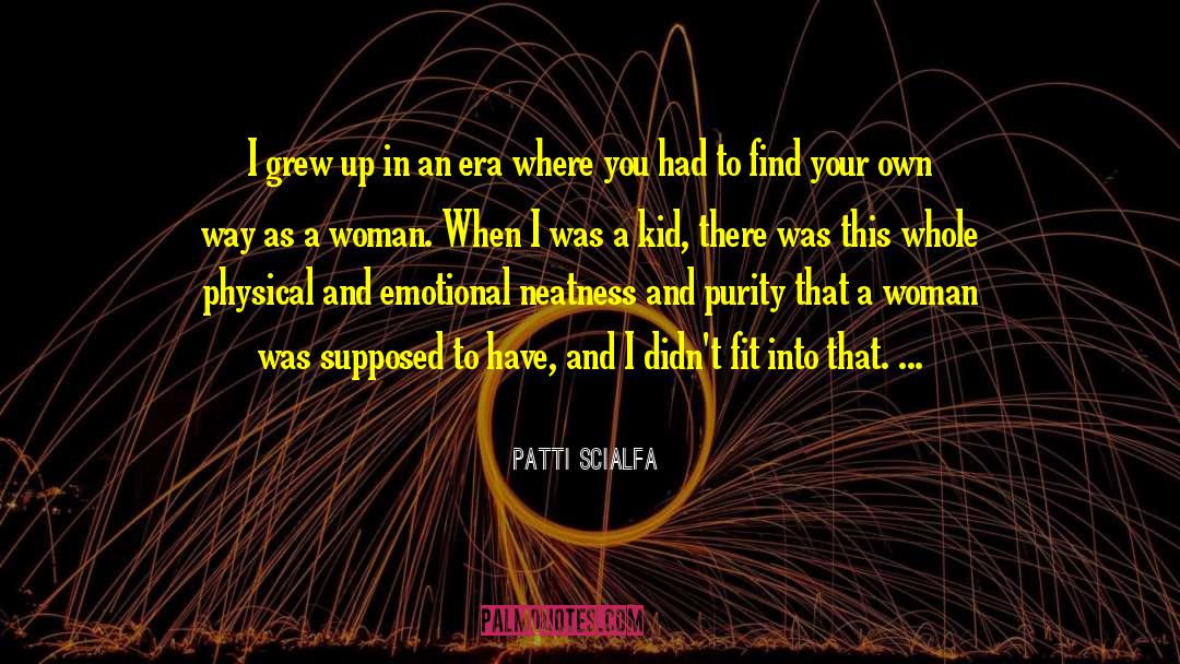 Neatness quotes by Patti Scialfa