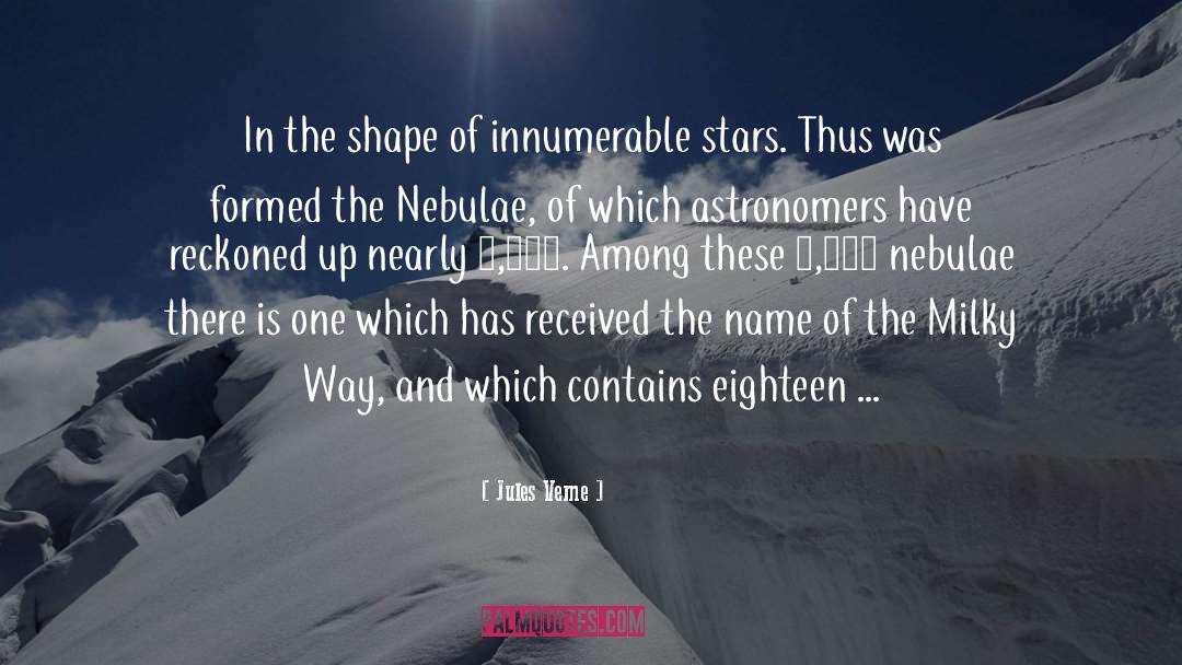 Nebulae quotes by Jules Verne