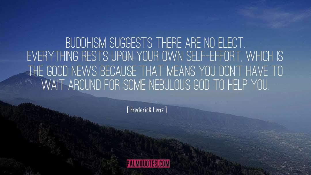 Nebulous quotes by Frederick Lenz