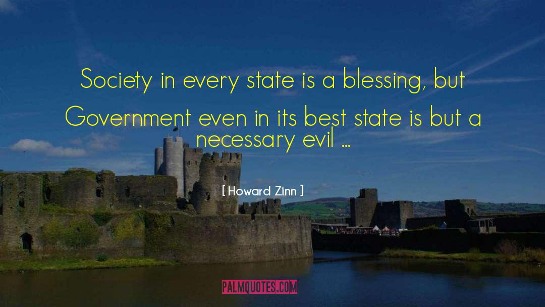 Necessary Evil quotes by Howard Zinn
