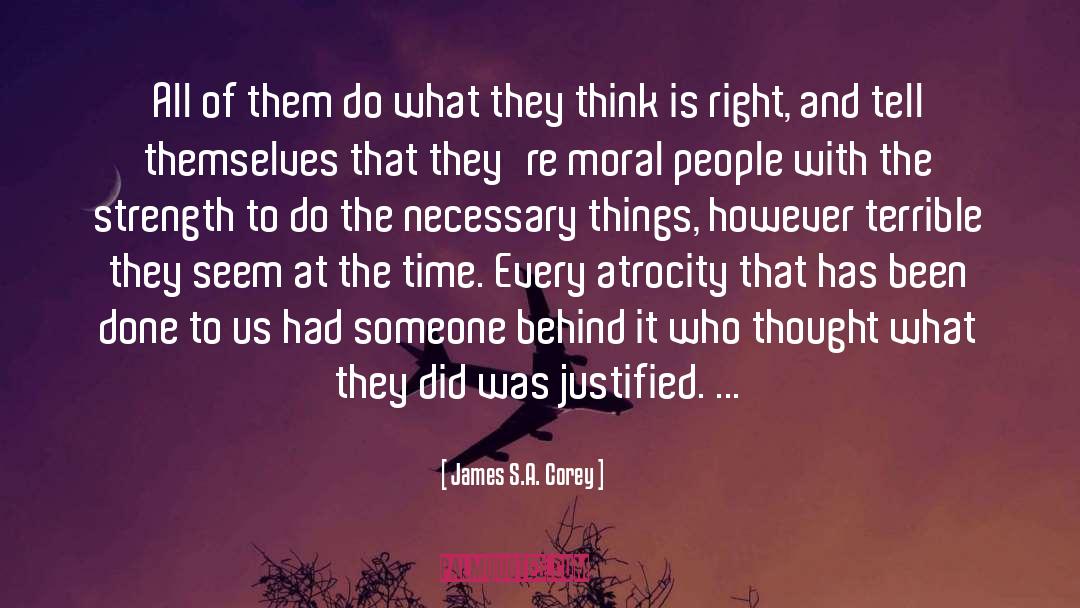 Necessary Things quotes by James S.A. Corey