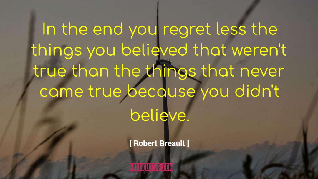 Necessary Things quotes by Robert Breault