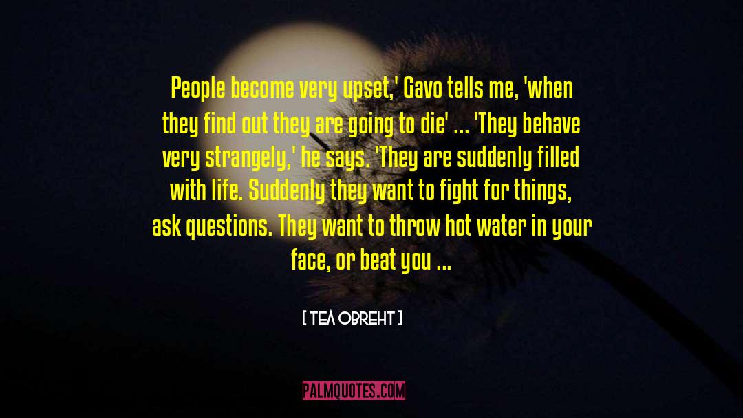 Necessary To Fight quotes by Tea Obreht