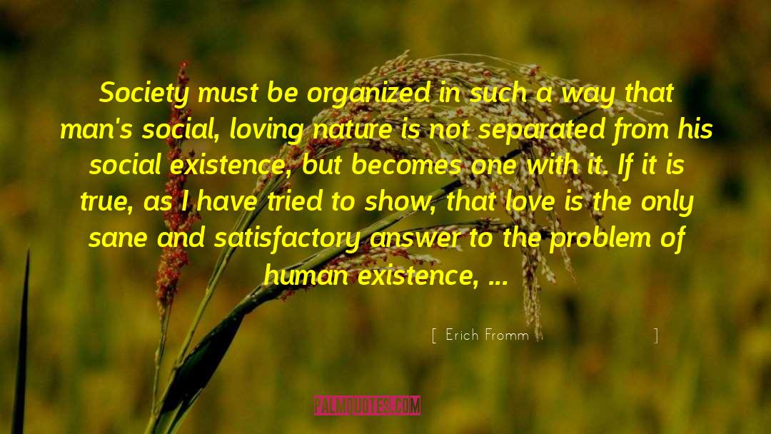 Necessities quotes by Erich Fromm