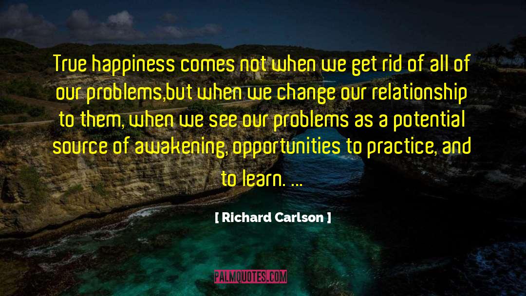 Necessity And Change quotes by Richard Carlson