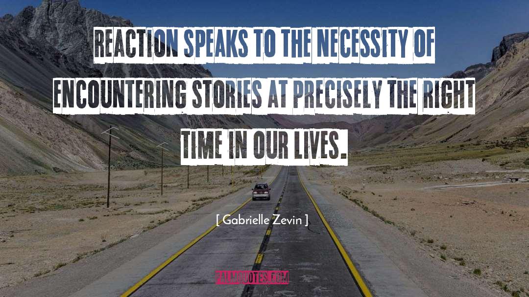 Necessity quotes by Gabrielle Zevin