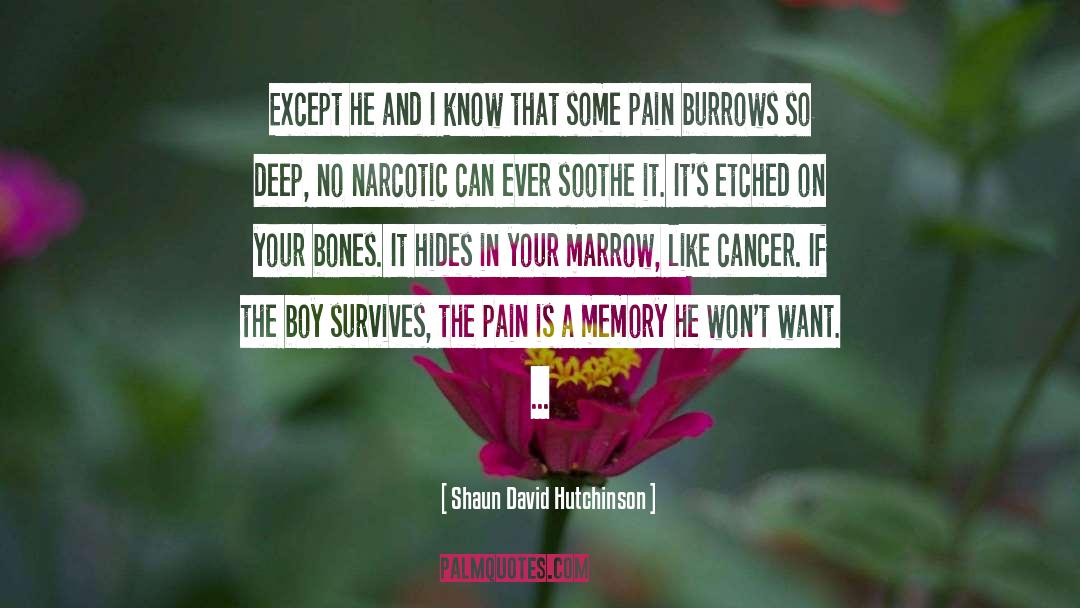 Neck Pain quotes by Shaun David Hutchinson