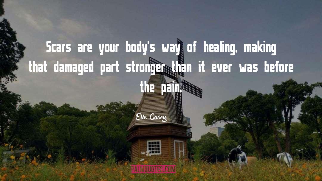 Neck Pain quotes by Elle Casey