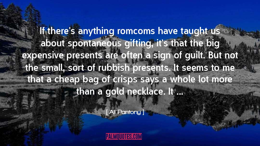 Necklace quotes by Ali Pantony