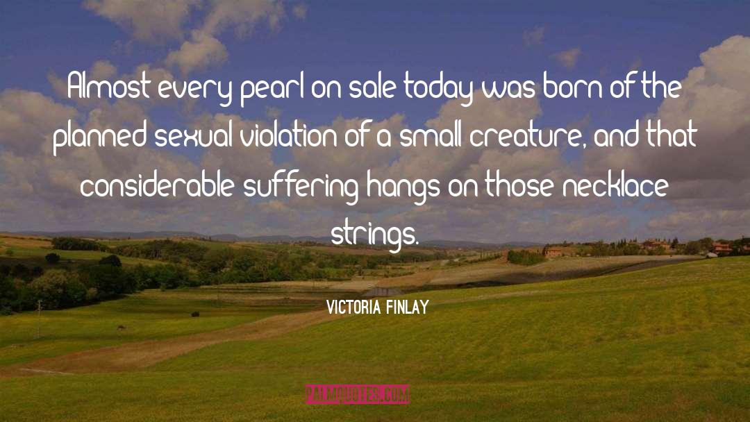 Necklace quotes by Victoria Finlay