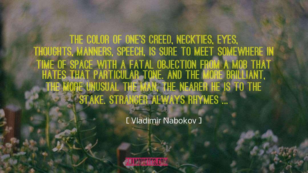 Neckties quotes by Vladimir Nabokov