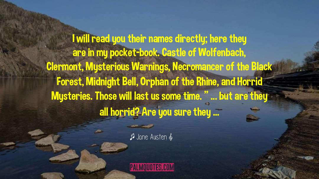 Necromancer quotes by Jane Austen