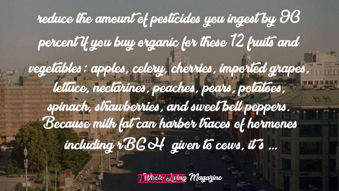 Nectarines quotes by Whole Living Magazine
