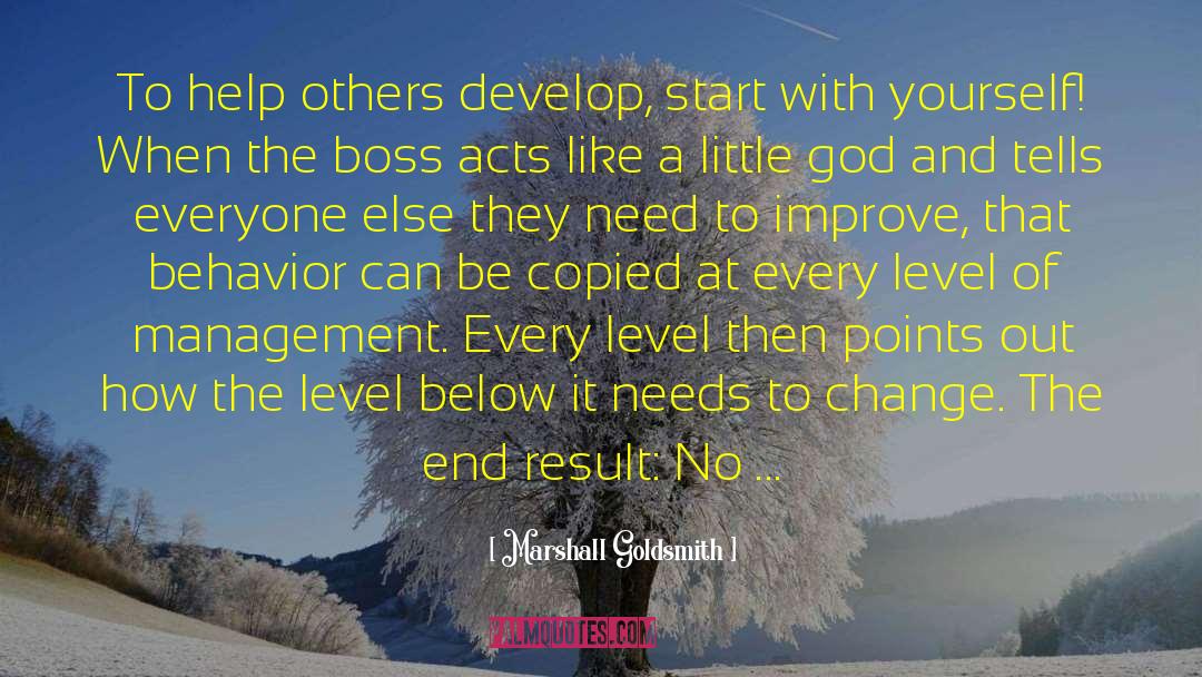 Need A Change quotes by Marshall Goldsmith