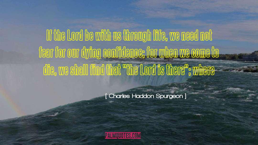 Need For Control quotes by Charles Haddon Spurgeon