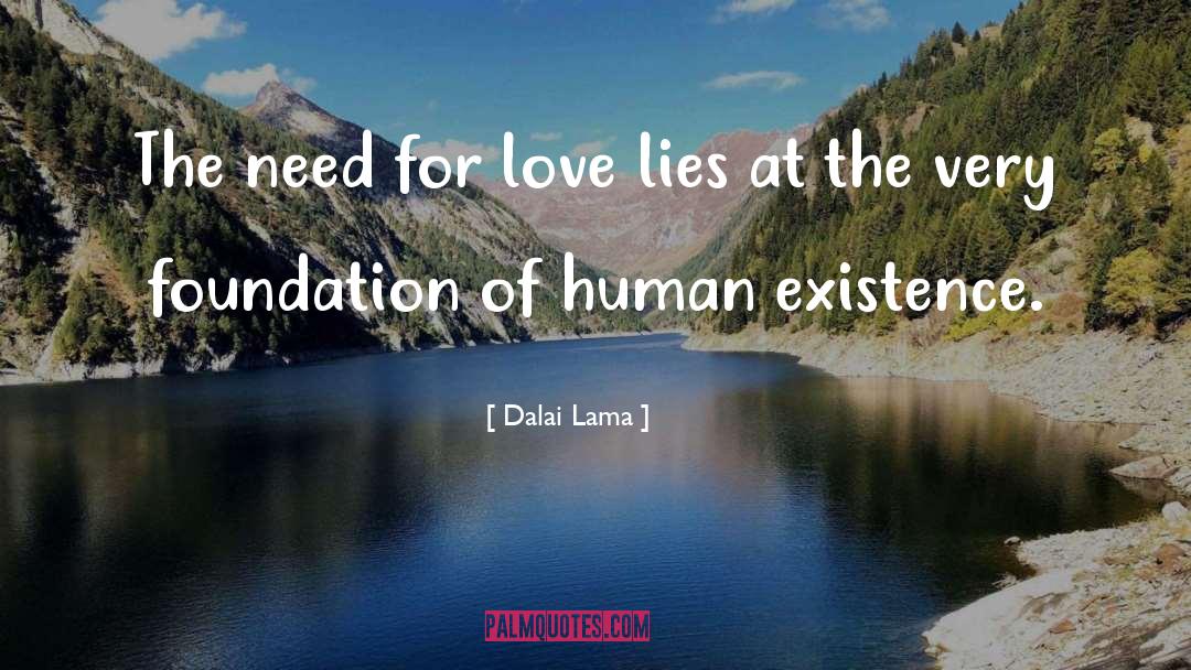 Need For Love quotes by Dalai Lama