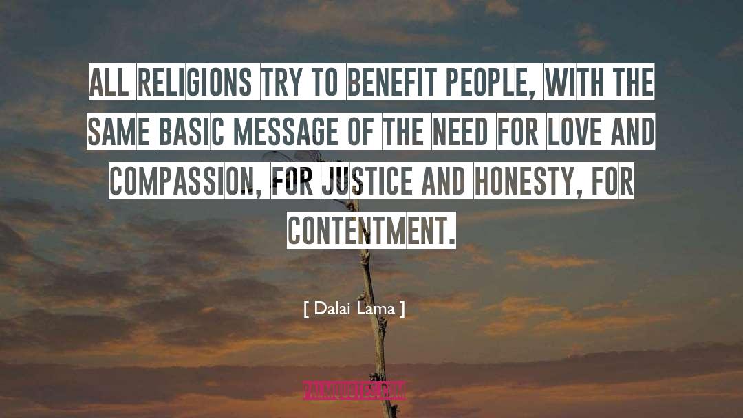 Need For Love quotes by Dalai Lama