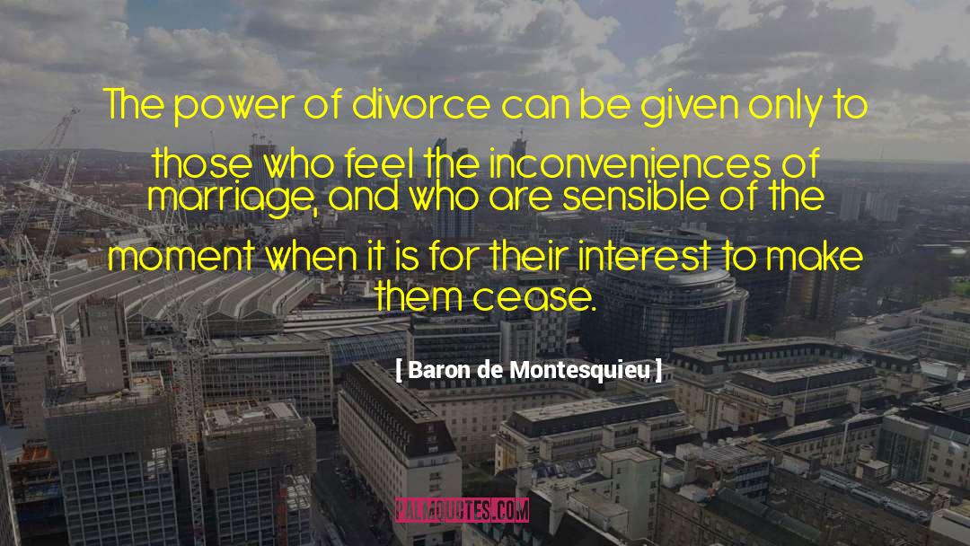 Need For Power quotes by Baron De Montesquieu