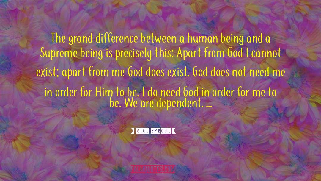 Need God quotes by R.C. Sproul