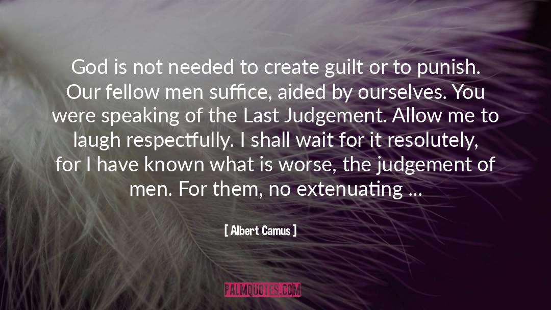 Need God quotes by Albert Camus