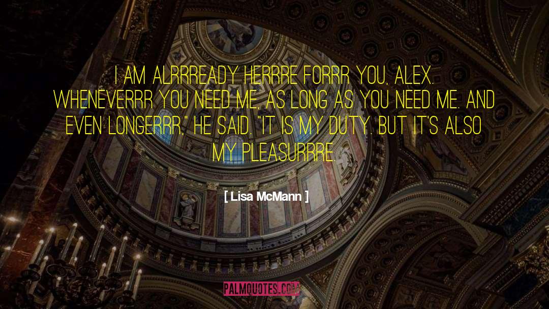 Need None quotes by Lisa McMann