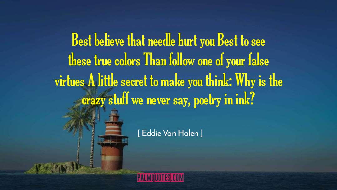 Needle In Haystack quotes by Eddie Van Halen