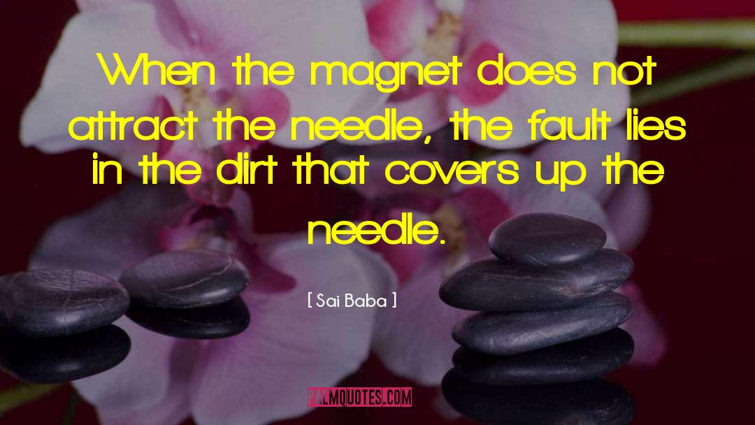 Needle quotes by Sai Baba