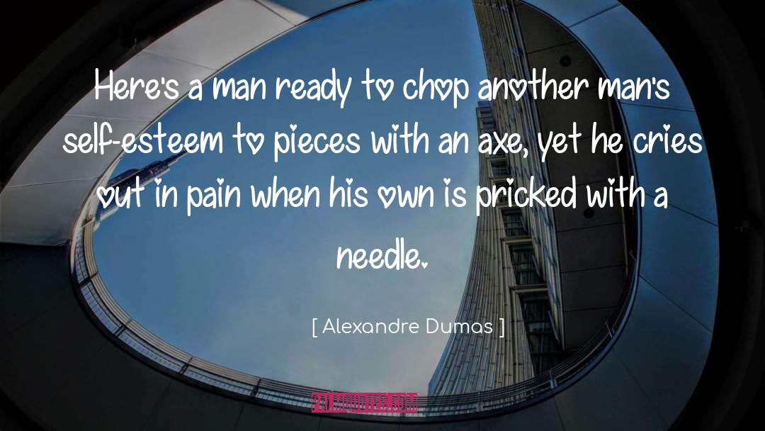 Needle quotes by Alexandre Dumas
