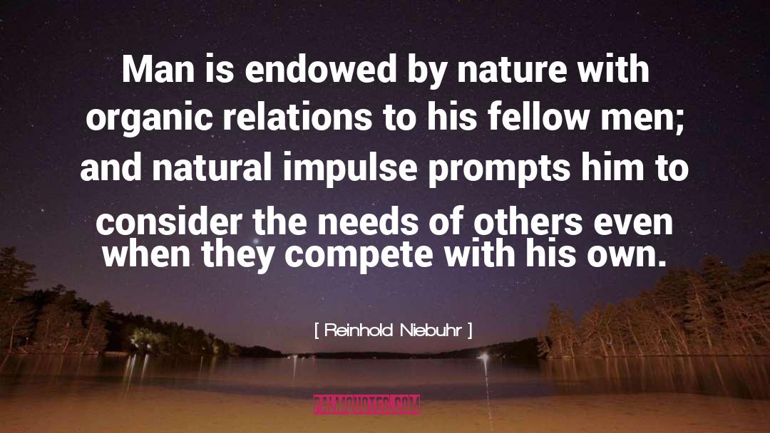 Needs Of Others quotes by Reinhold Niebuhr