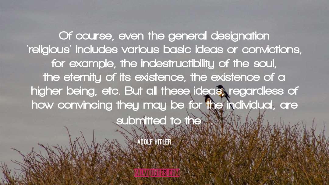 Negation quotes by Adolf Hitler