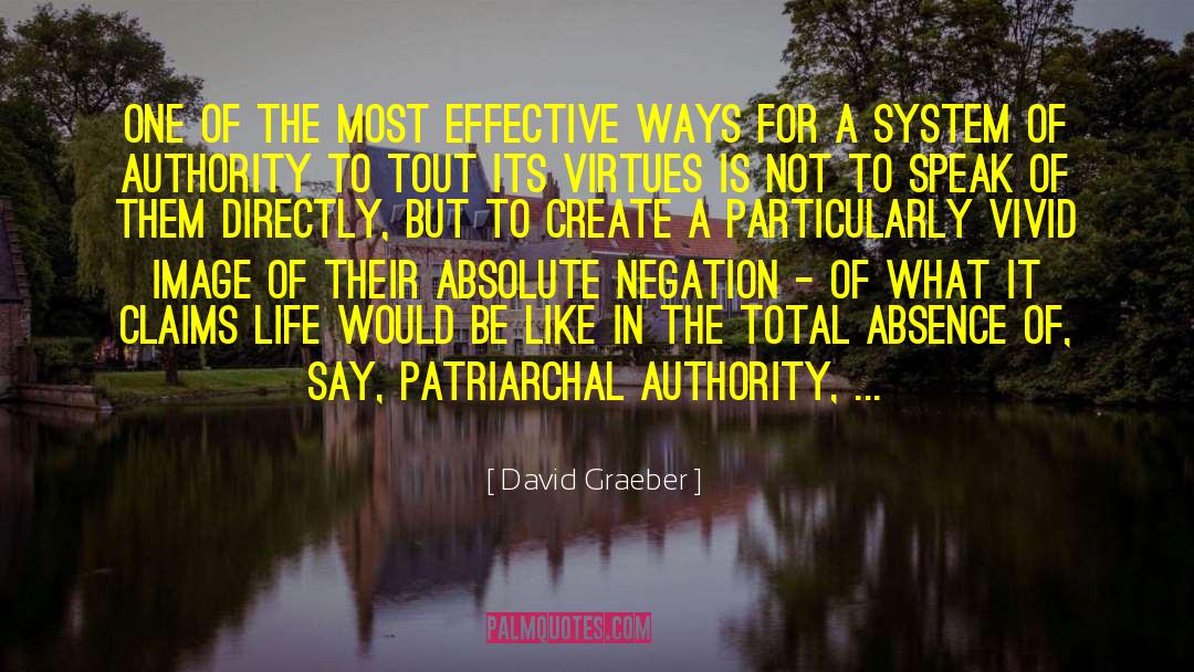 Negation quotes by David Graeber