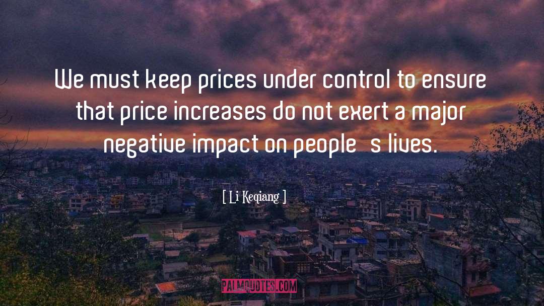 Negative Attitudes quotes by Li Keqiang