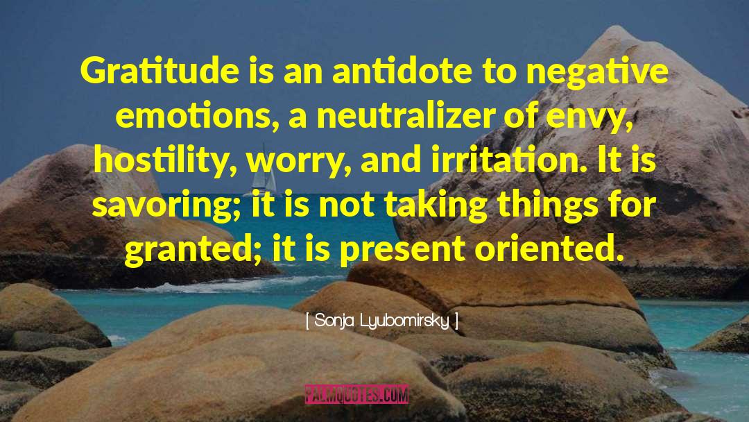 Negative Attitudes quotes by Sonja Lyubomirsky