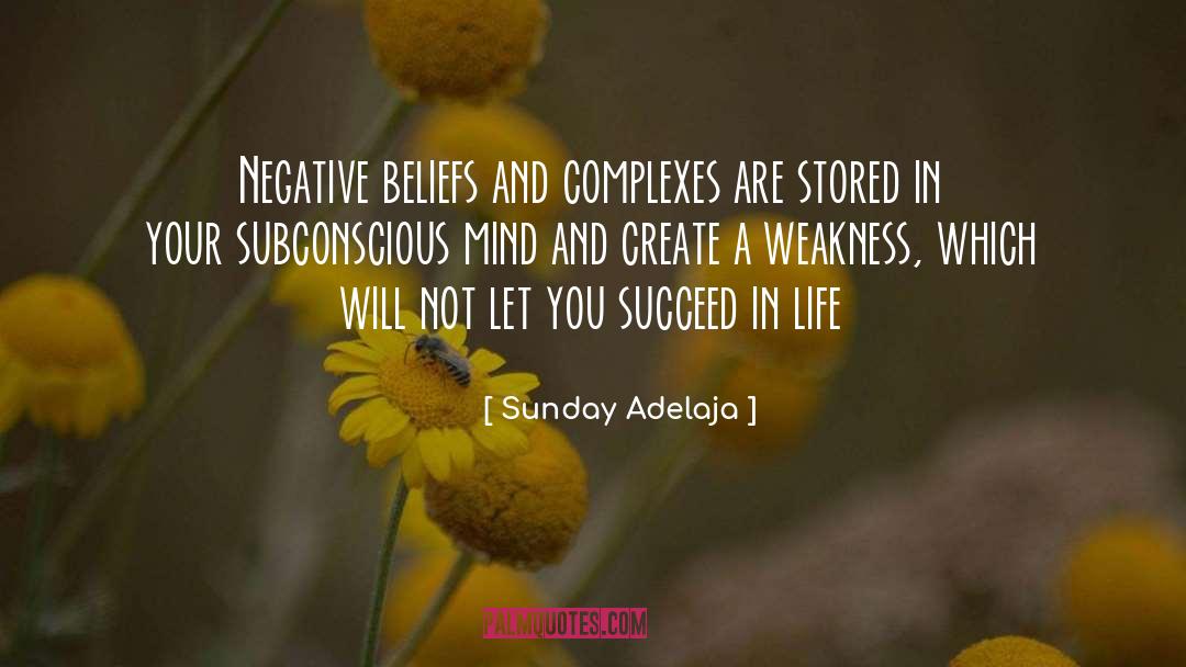 Negative Beliefs quotes by Sunday Adelaja