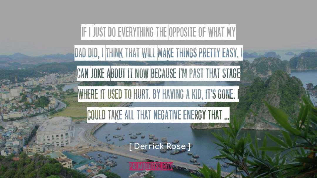 Negative Energy quotes by Derrick Rose