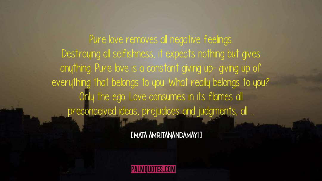 Negative Feelings quotes by Mata Amritanandamayi