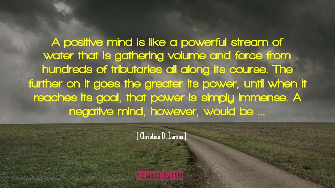 Negative Mind quotes by Christian D. Larson