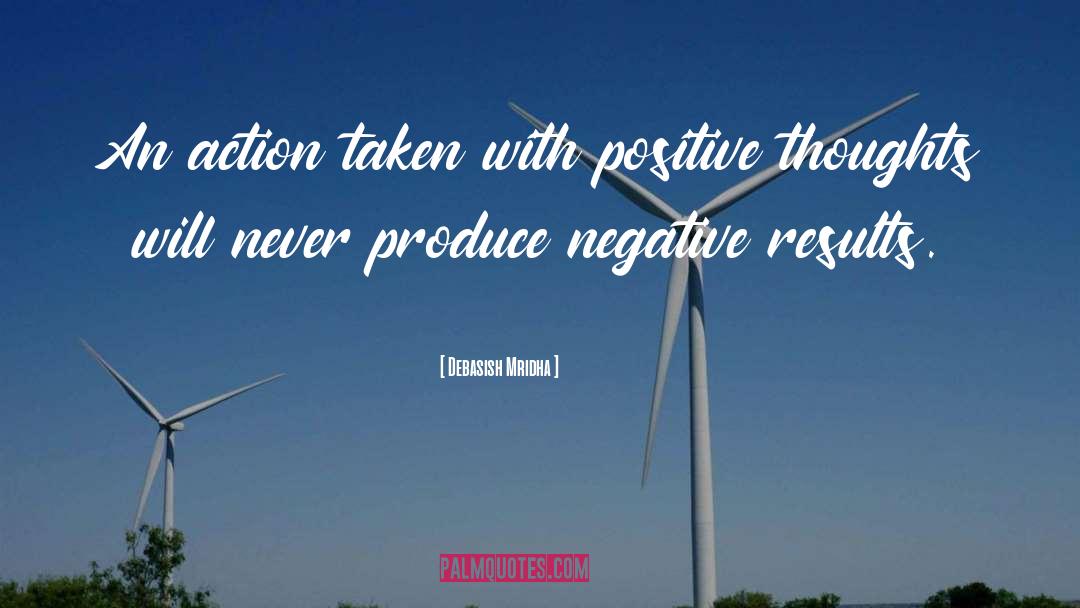 Negative Results quotes by Debasish Mridha
