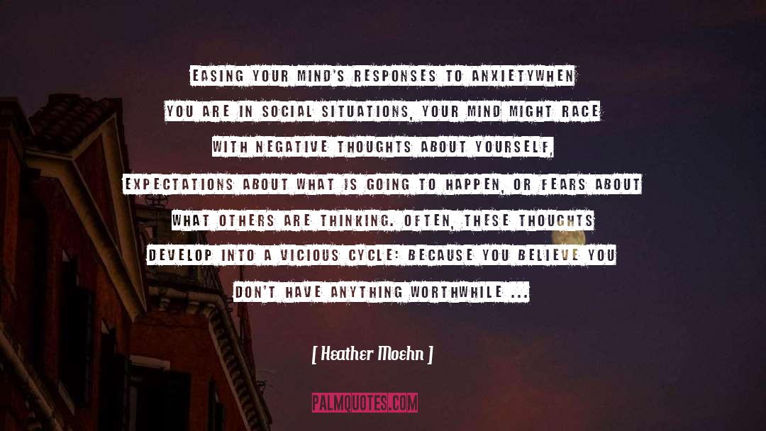 Negative Self Talk quotes by Heather Moehn