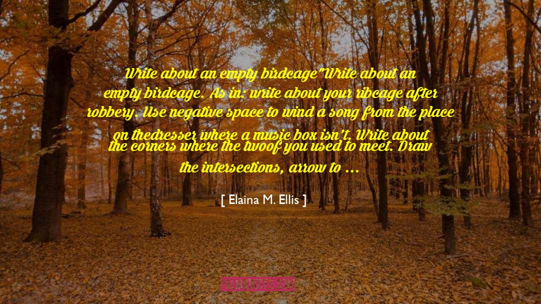 Negative Space quotes by Elaina M. Ellis