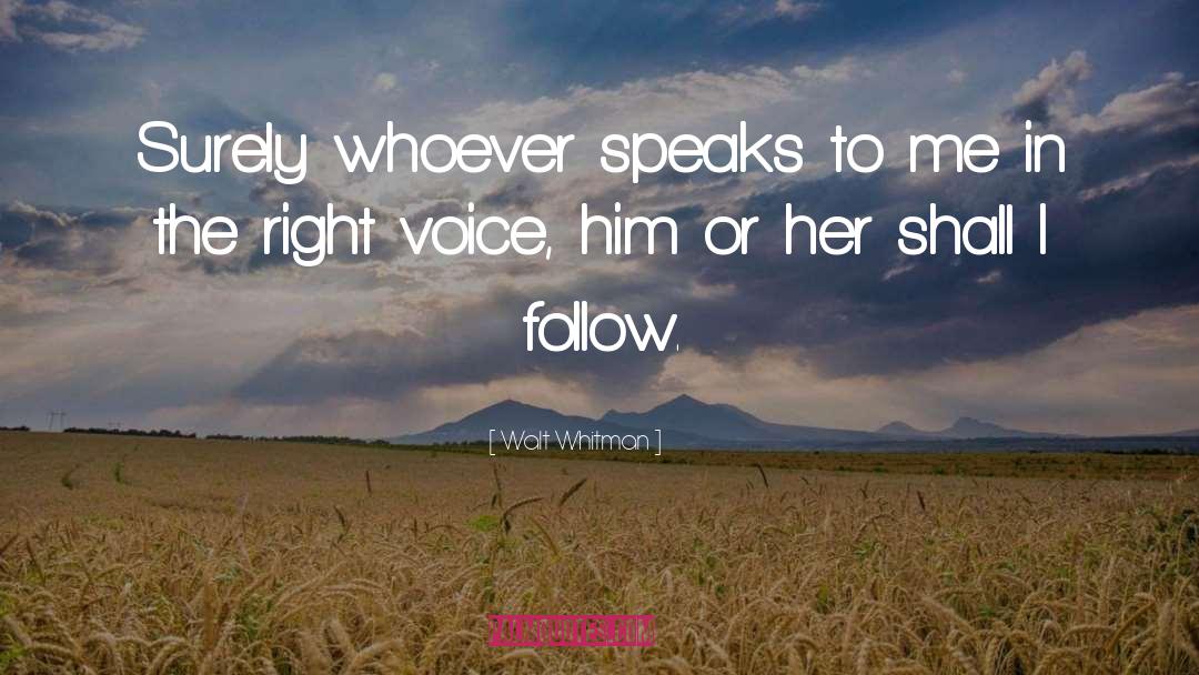 Negative Speech quotes by Walt Whitman