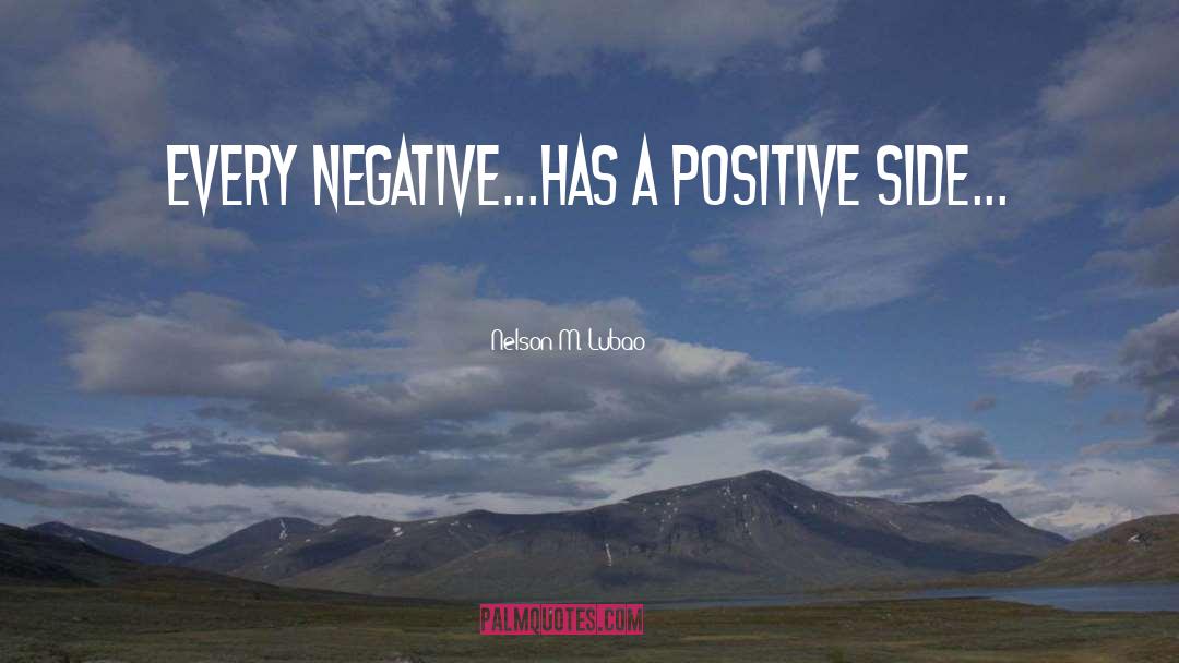 Negative Speech quotes by Nelson M. Lubao